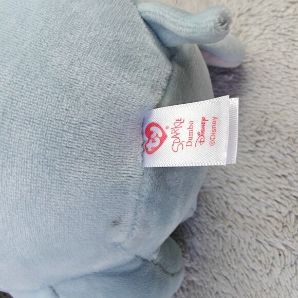 Ty Sparkle Disney Dumbo Elephant Plush Super Soft Stuffed Animal Toy 10" - Picture 5 of 6